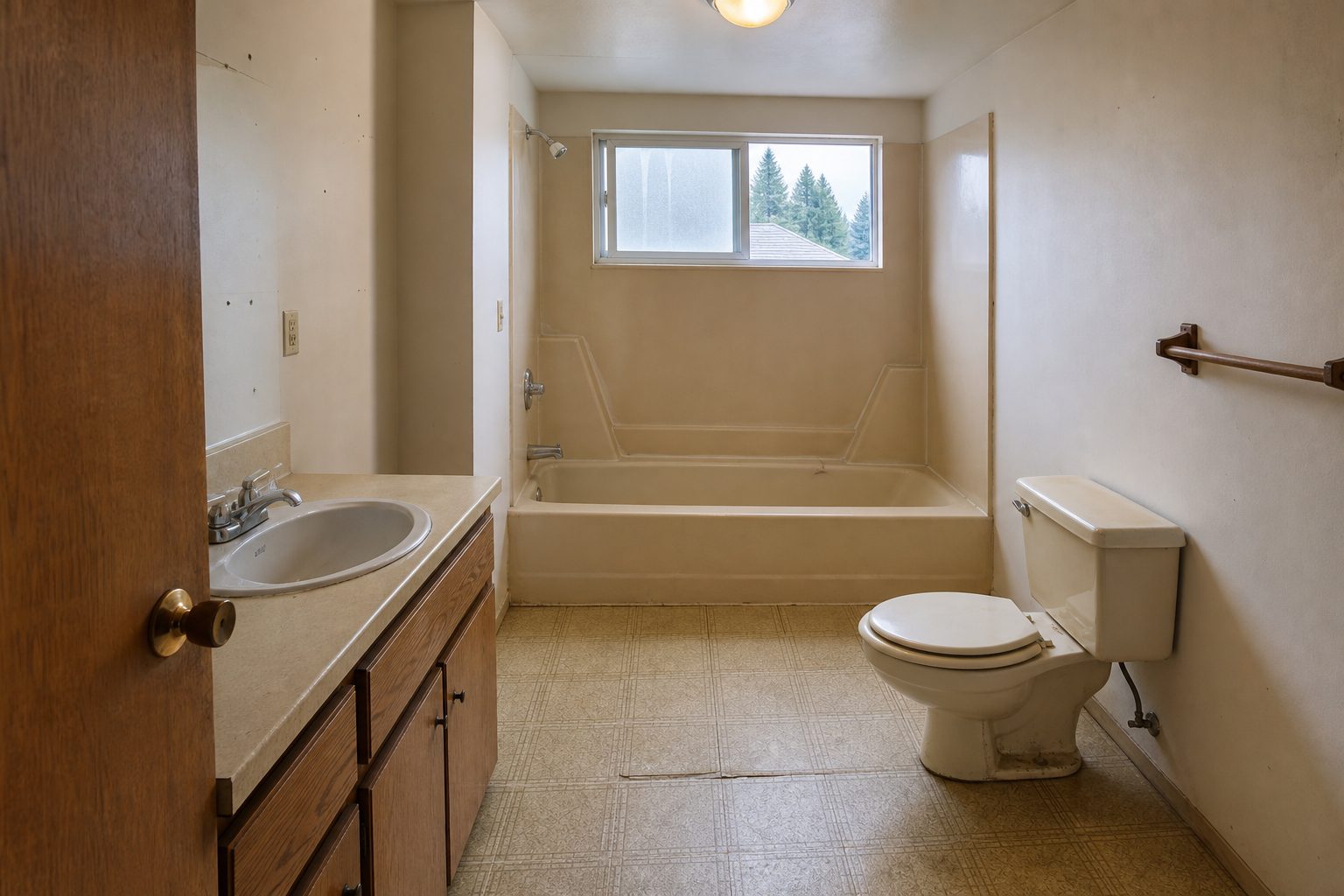 Before — Guest Bath Refresh
