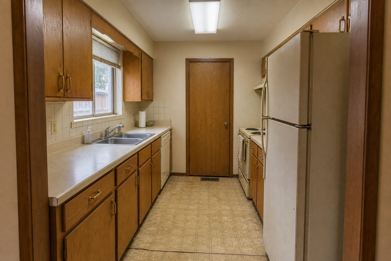 Before — Galley Kitchen Refresh