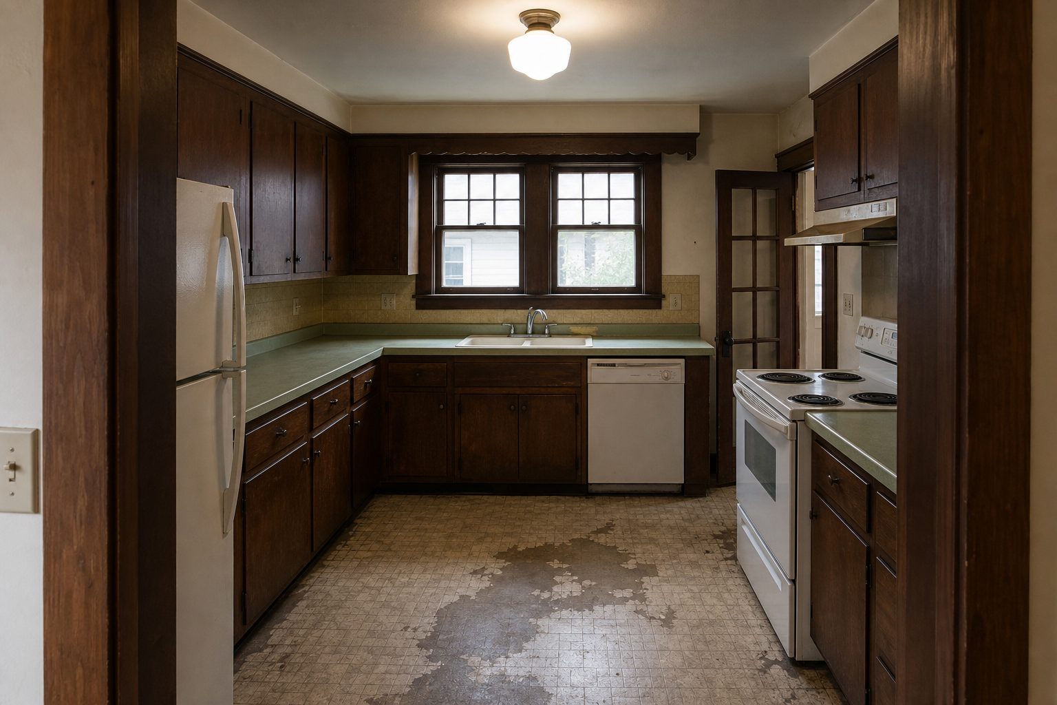 Before — Craftsman Kitchen Remodel